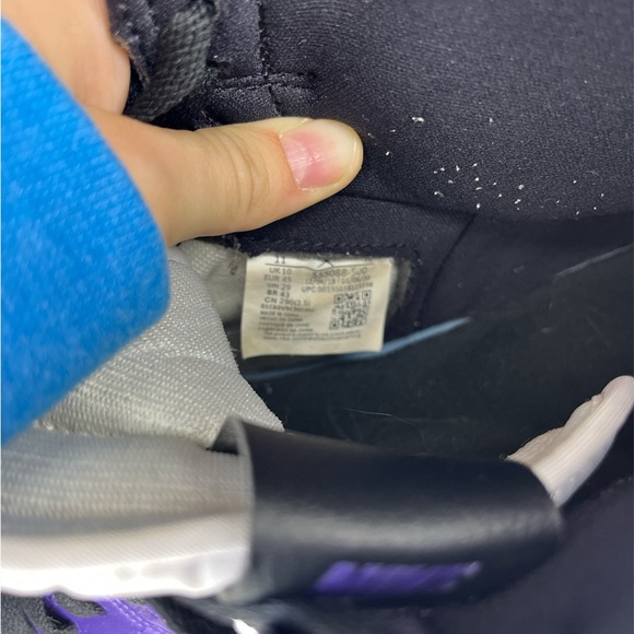 Nike Air Jordan 1 Retro High OG Men’s Size 11 Purple/Black/White WITH BOX! - Picture 7 of 8